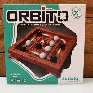 Orbito Strategy Board Game FlexiQ 2-Player Fast Logic Game Ages 7+ NEW Family